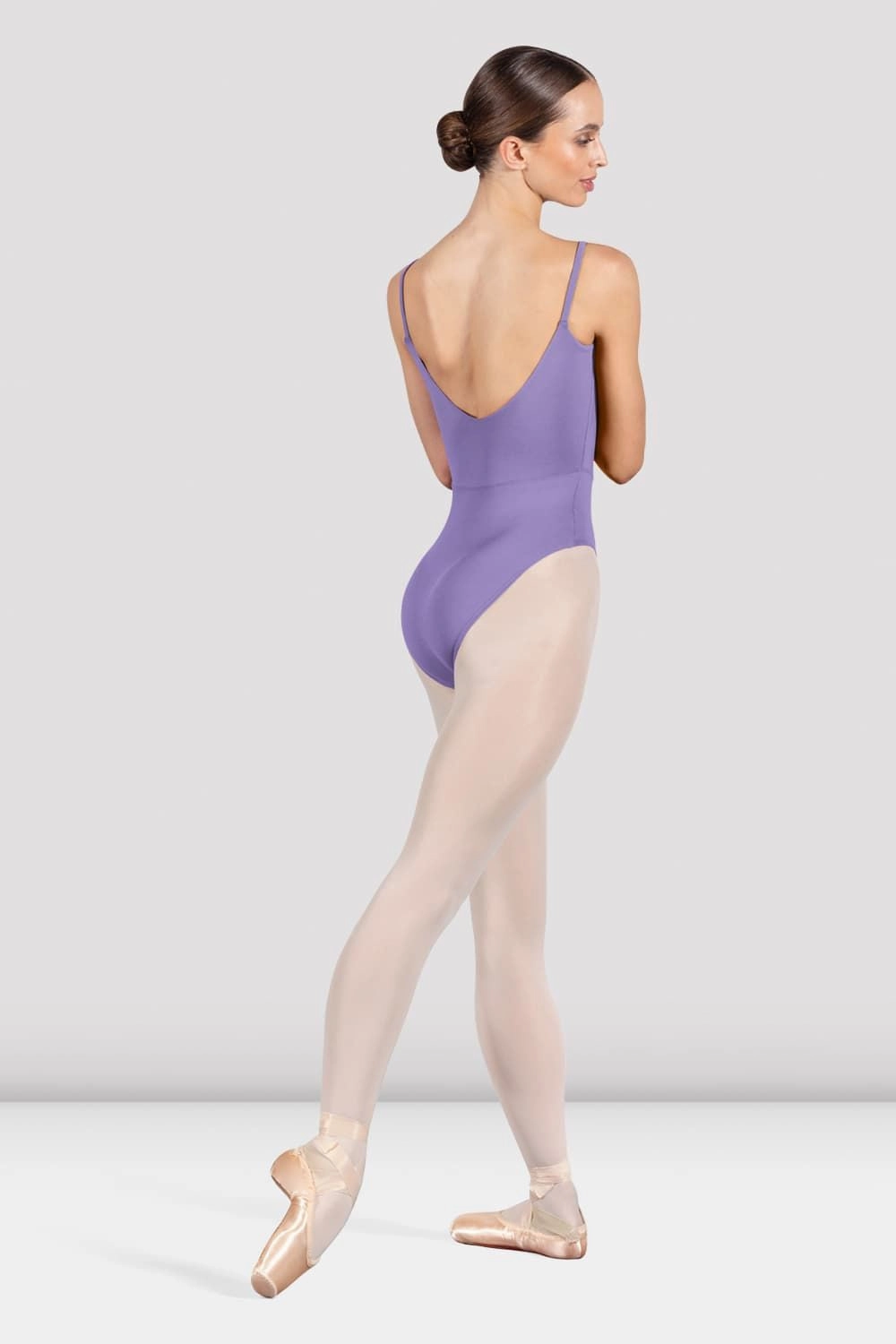 Movable Gusset Design Ladies Ruby Scoop Back Leotard
