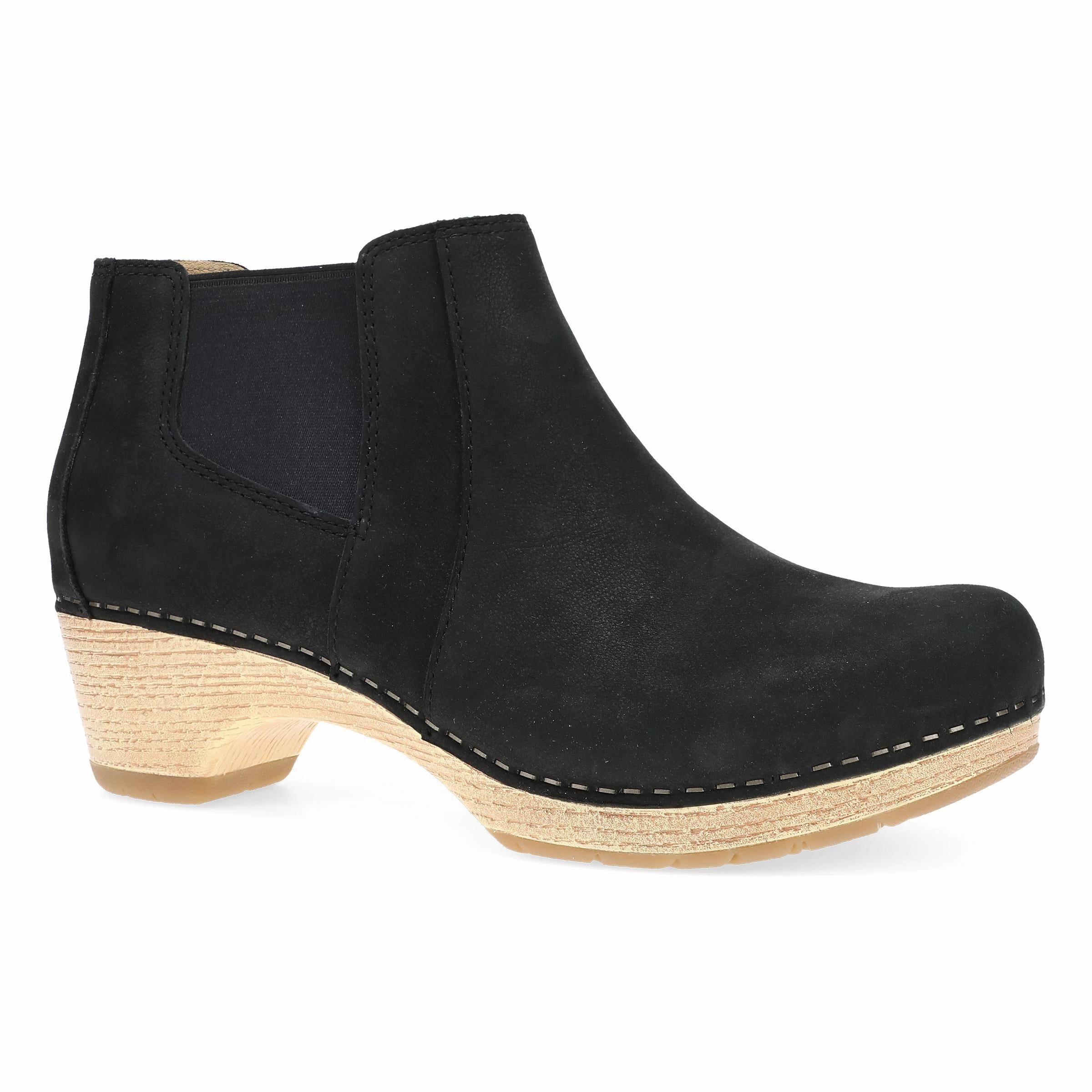Lane Black Milled Nubuck Comfortable fit Wide toe box