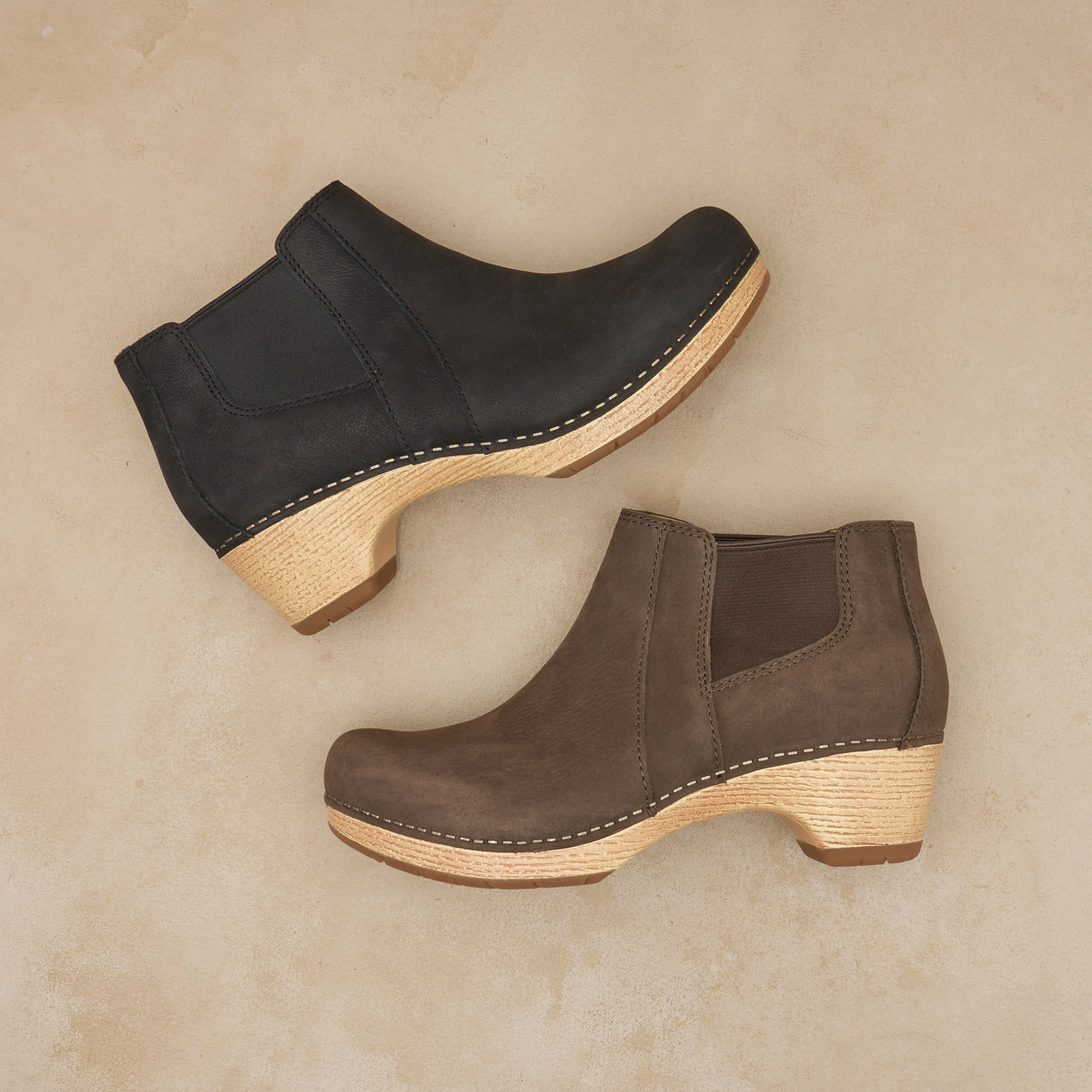 Lane Black Milled Nubuck City Ready Chic Element