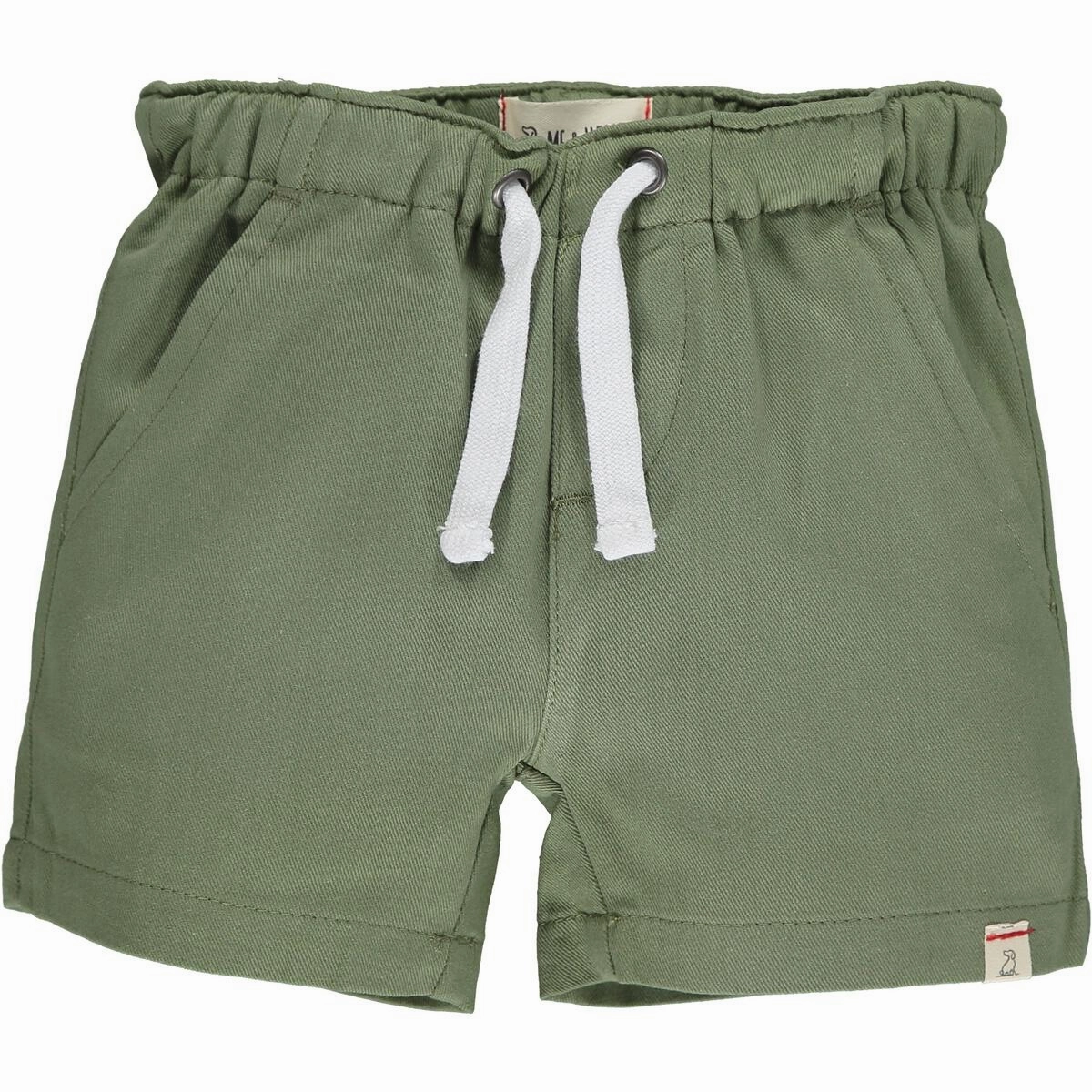 Hugo Twill Shorts - Khaki wrinkle free