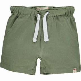 Hugo Twill Shorts - Khaki Comfortable fit Elegant Layer