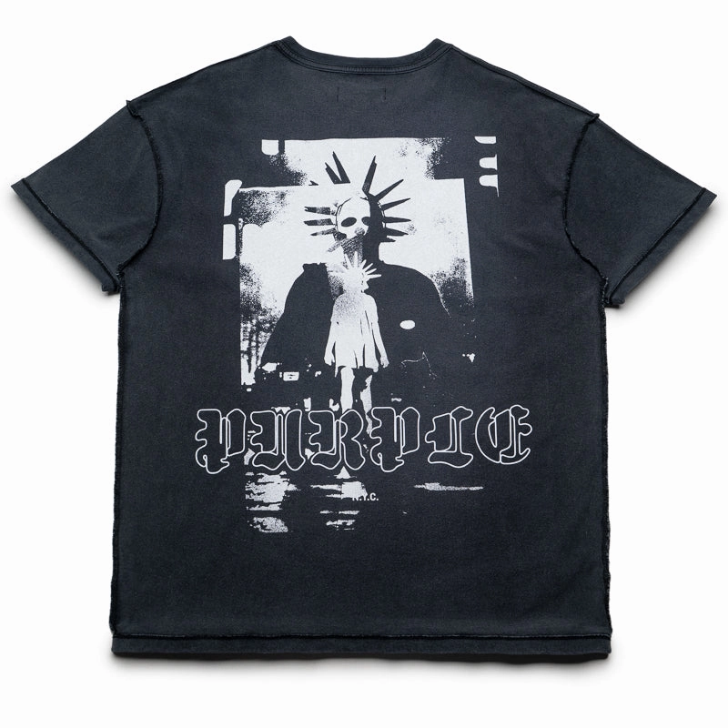 Purple Brand Liberty Tee - Black Classic Sweater Training Fit