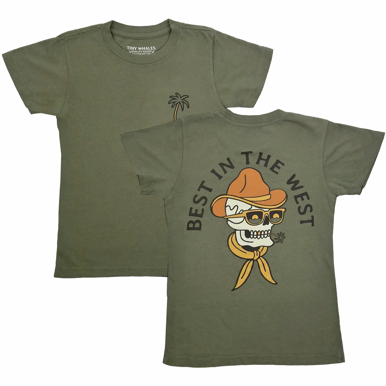 Best in the West T-Shirt Versatile Hat