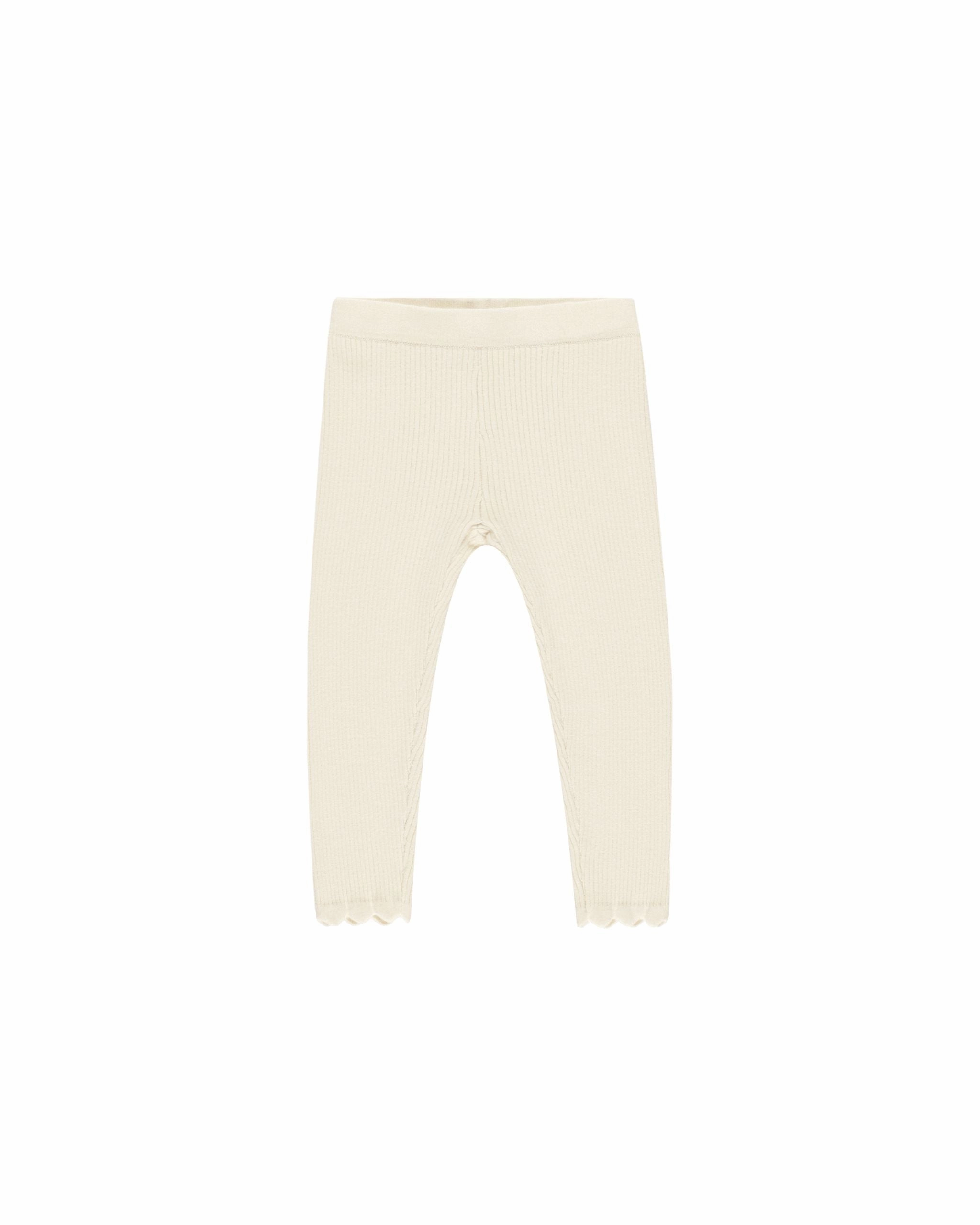 Earth Fit NoSlip Hem Legging | Natural