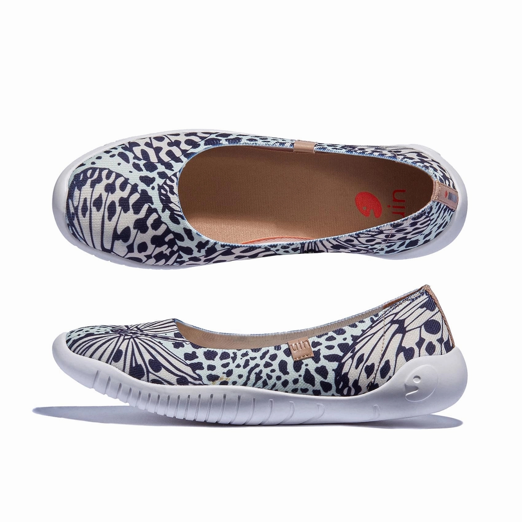 Casual Cushion Ventilated Leopard Butterfly Menorca III Women