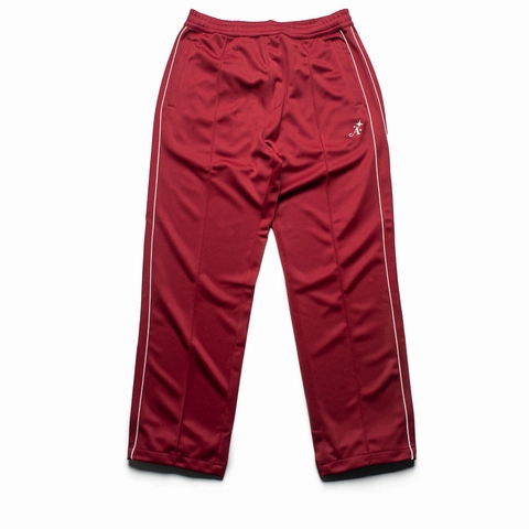 Awake NY Star 'A' Embroidered Track Pant - Merlot Hero Fit summer shorts
