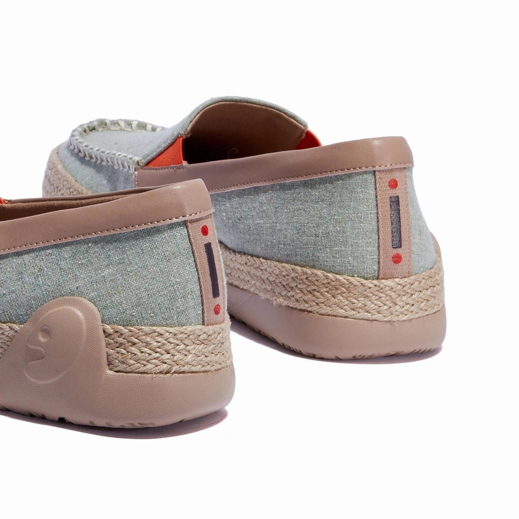 Fit Daily Padded Tongue Design Light Green Marbella V Women