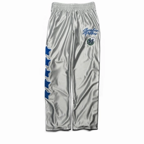 Run Ready Vegan Mood Politics x Mitchell & Ness Dallas Mavericks Tear Away Pants - Light Grey