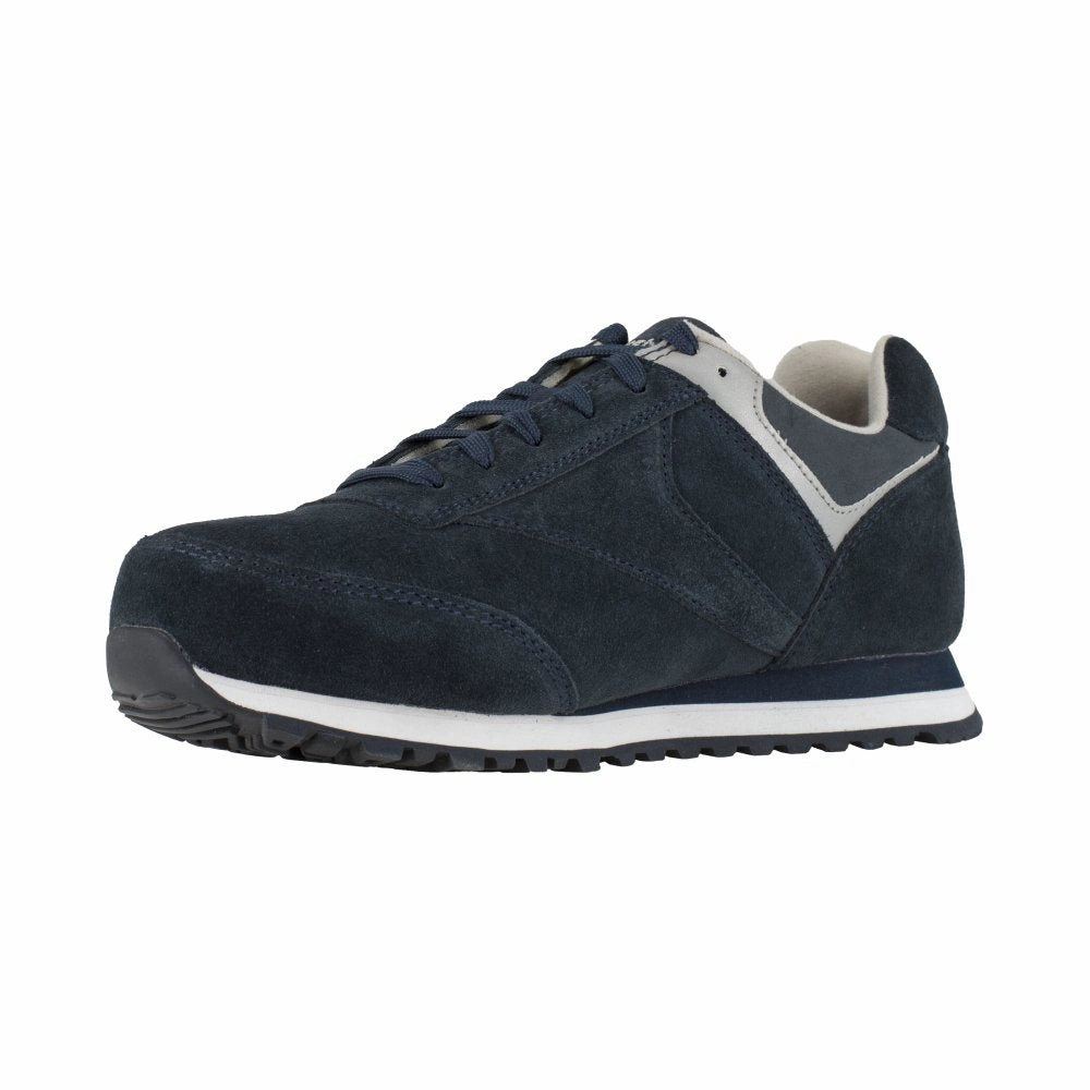 Reebok Men's Leelap Retro Jogger Work Shoe Steel Toe Rb1975 In Navy Blue Breathable mesh upper