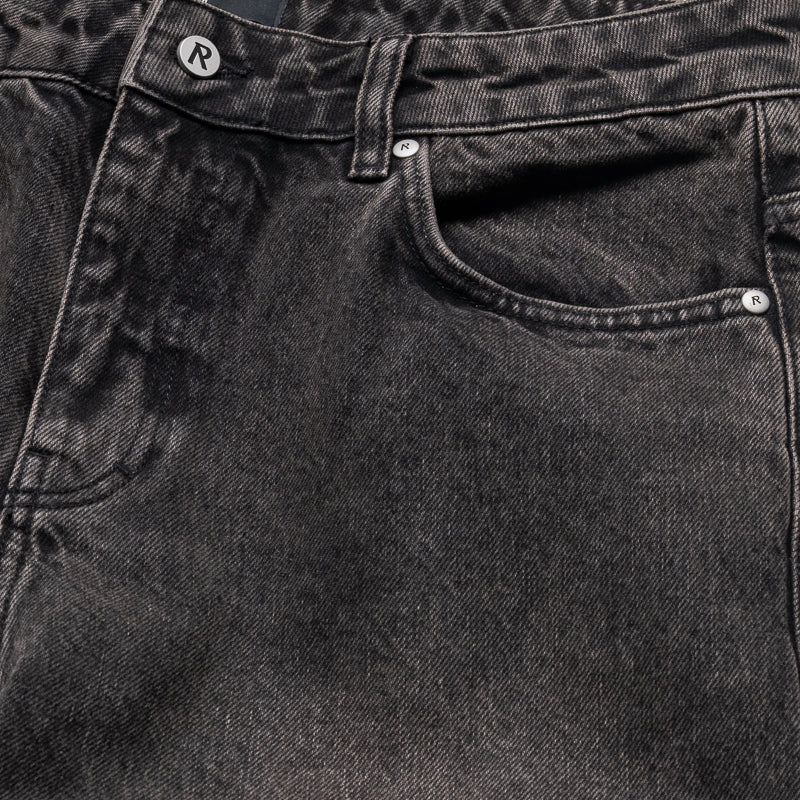 Light Flow Represent R2S Split Straight Leg Denim Pants - Soot