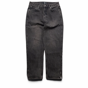 Represent R2S Split Straight Leg Denim Pants - Soot Warm Pullover Tale Core