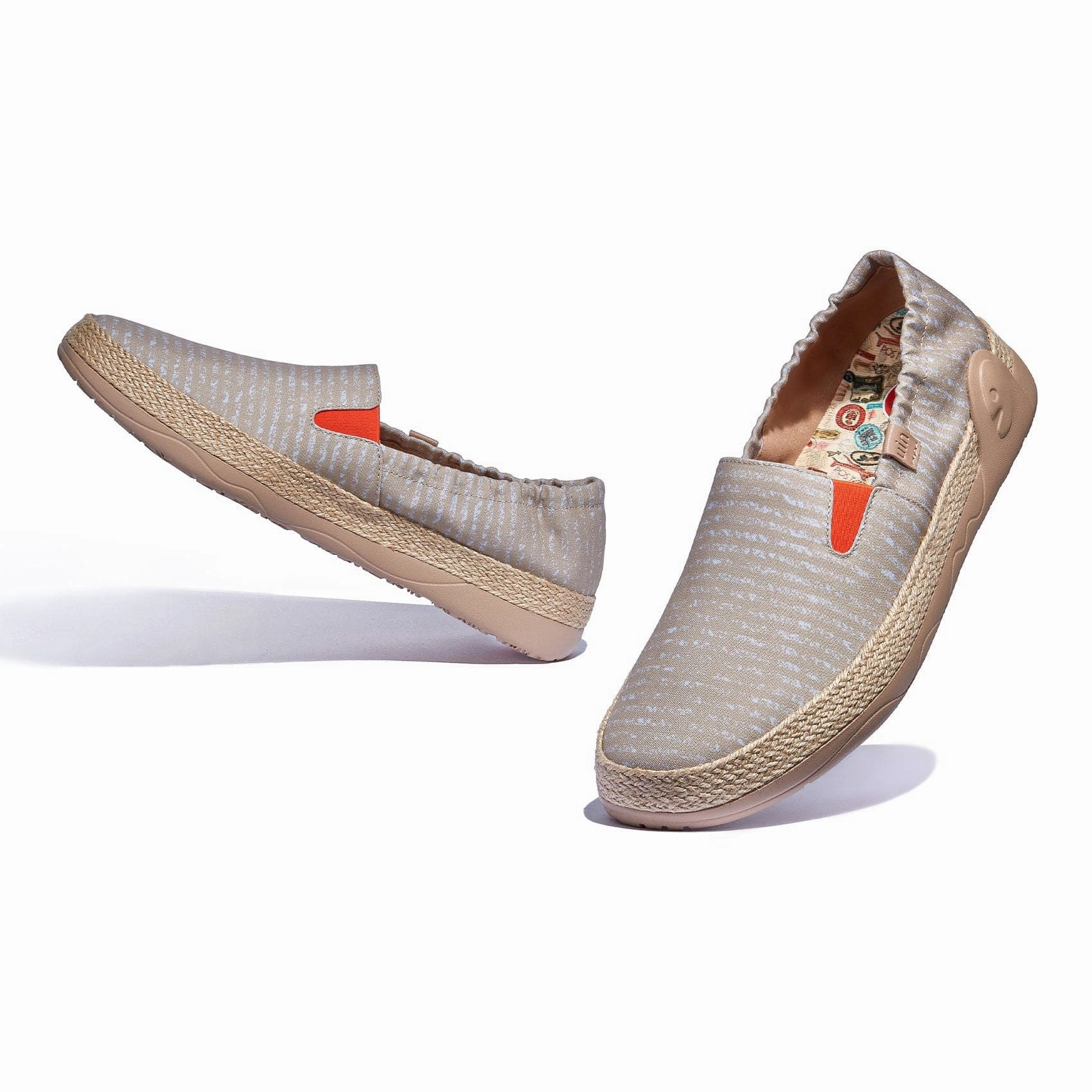 Khaki Brown Marbella VI Men Cool Walk Natural Flow