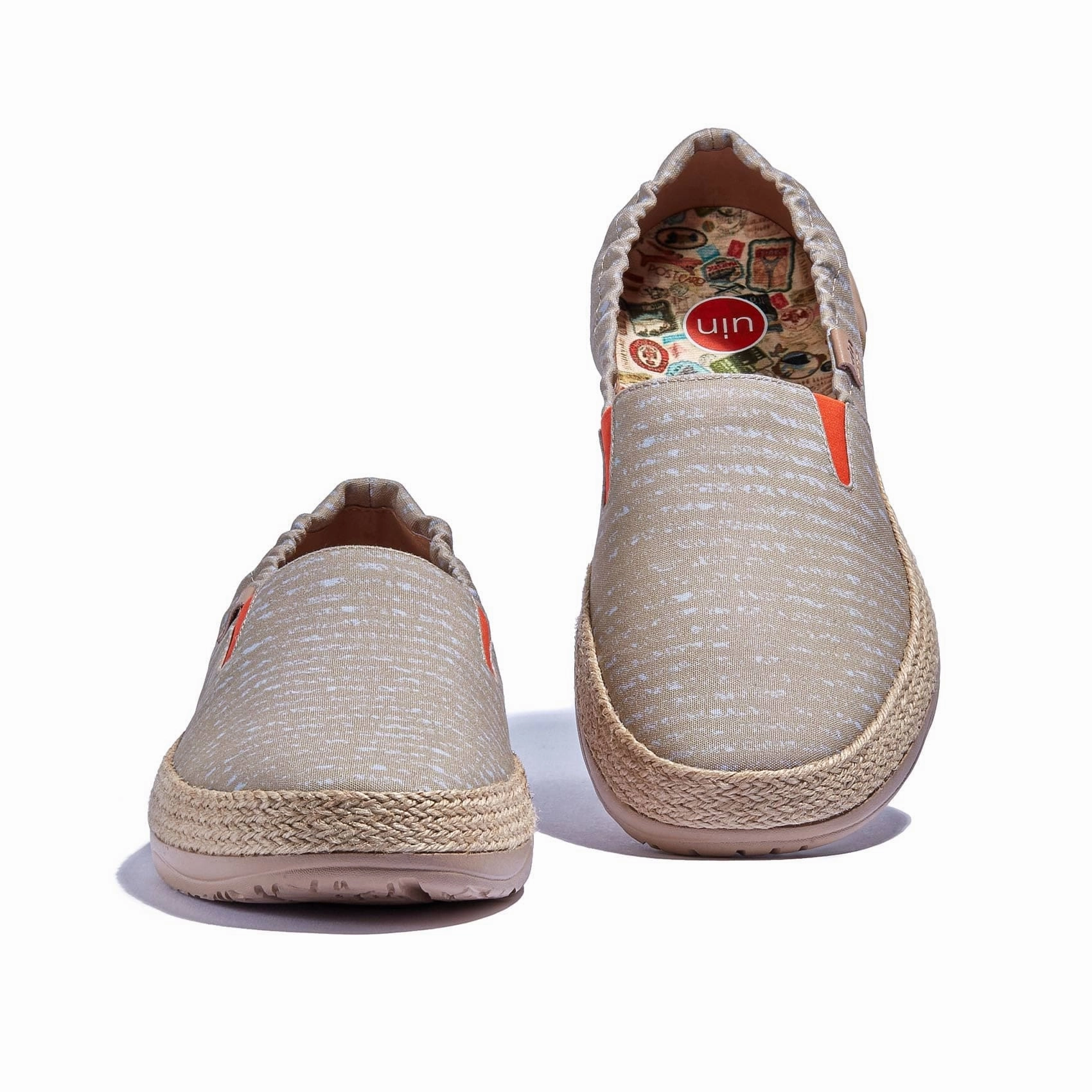 Khaki Brown Marbella VI Men Ventilation Ports Soft Collar Padding