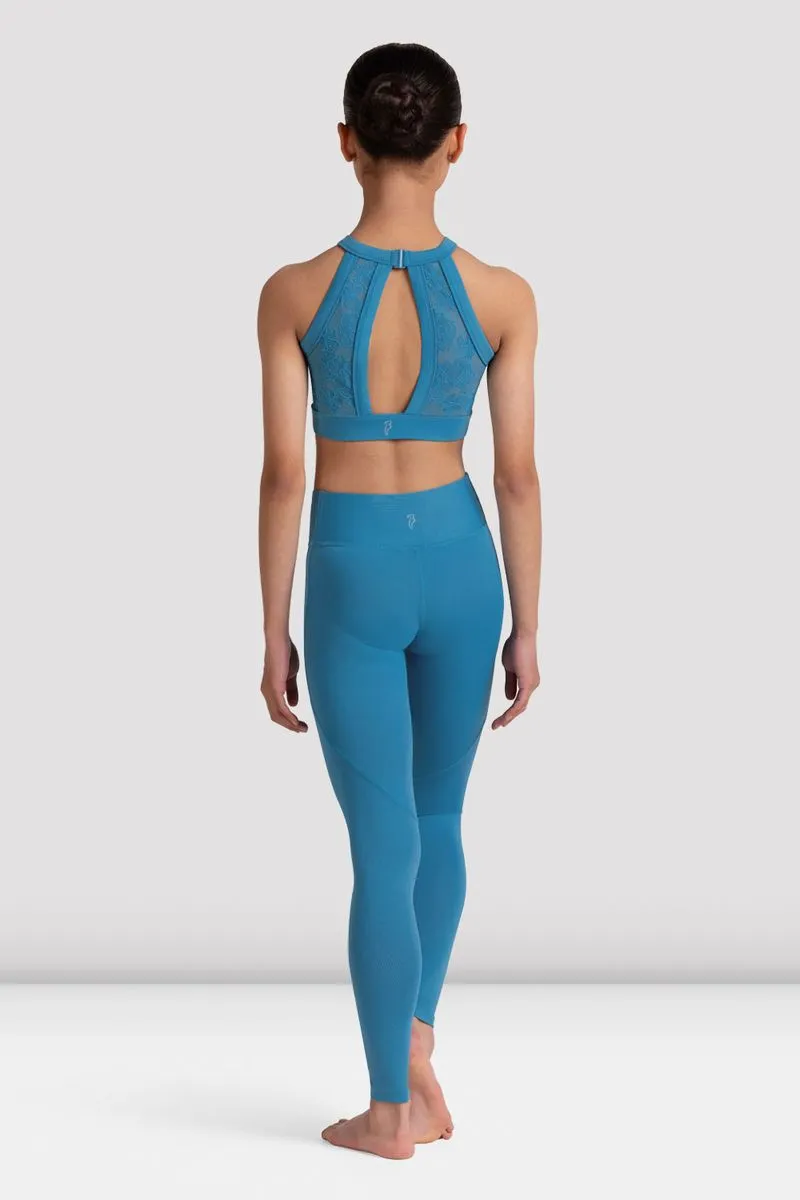 Girls Natalia V Front Legging connected Multi Panel Breathable Design