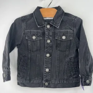 All Ground Puffer Design Size 18-24m: Zara Black Button-Up Jean Jacket