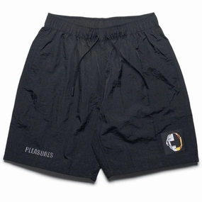 Pleasures Crush Hiking Shorts - Black Flash Core