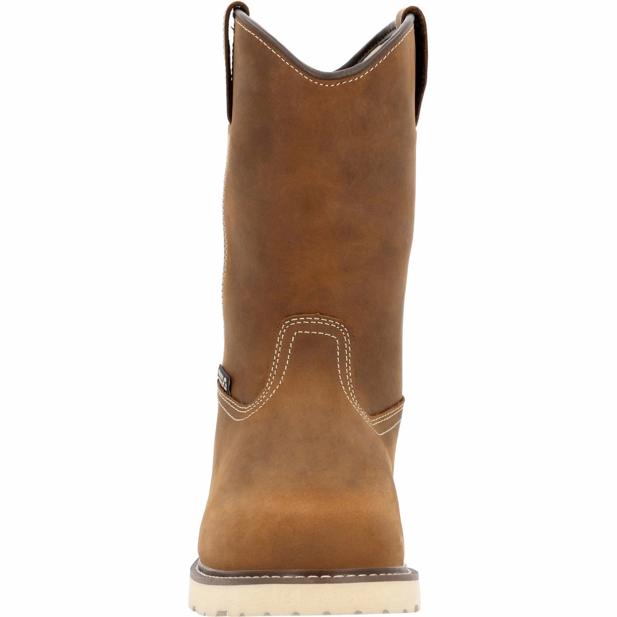 Reinforced toe cap Work Function Rocky Grindstone XTR Men's Pull-On Work Boots Rkk0491 in Crazy Horse