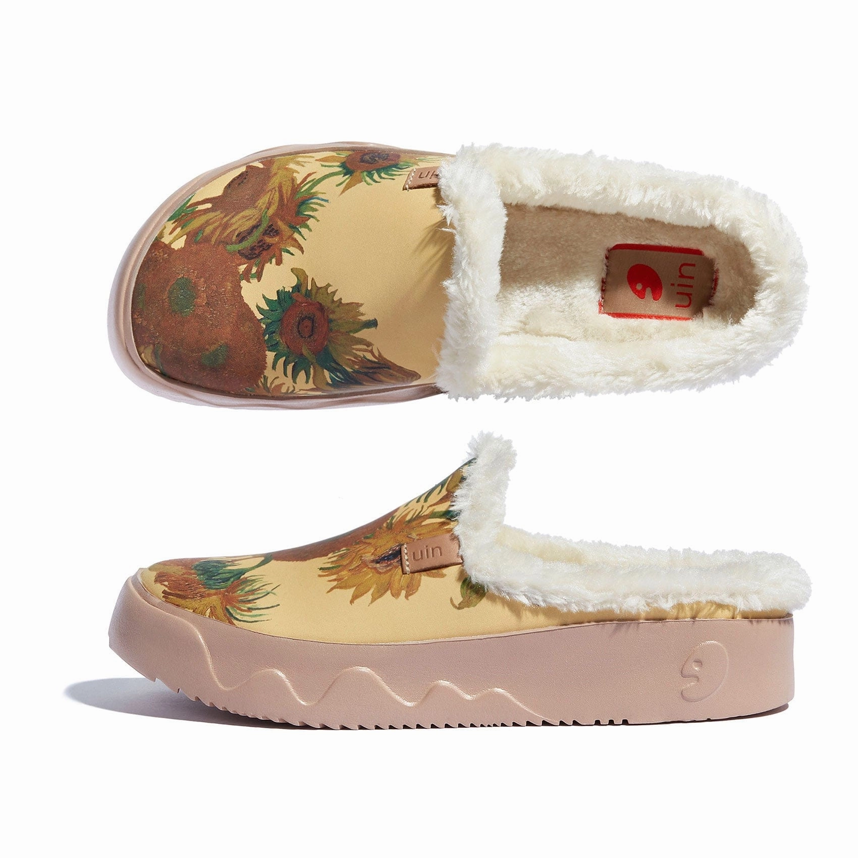 Slip On Design Van Gogh Sunflowers Fuerteventura VII Women