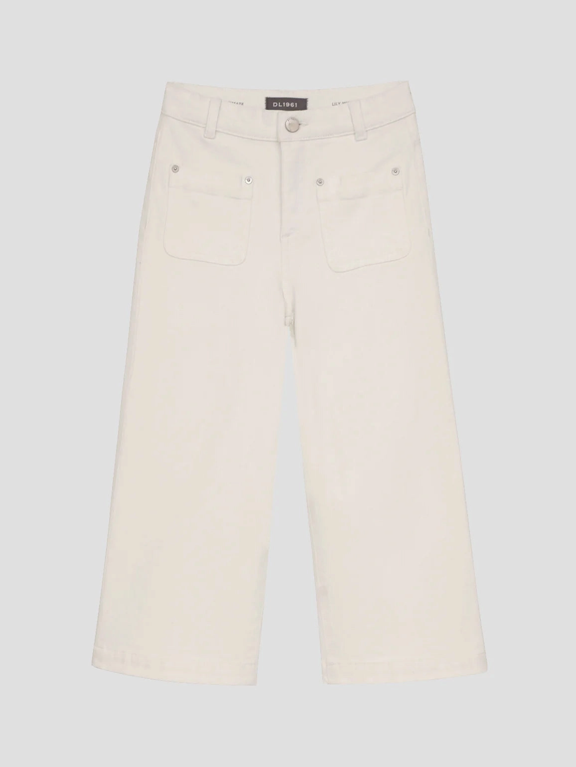Seasonal Fashion Lily Wide Leg Jeans White