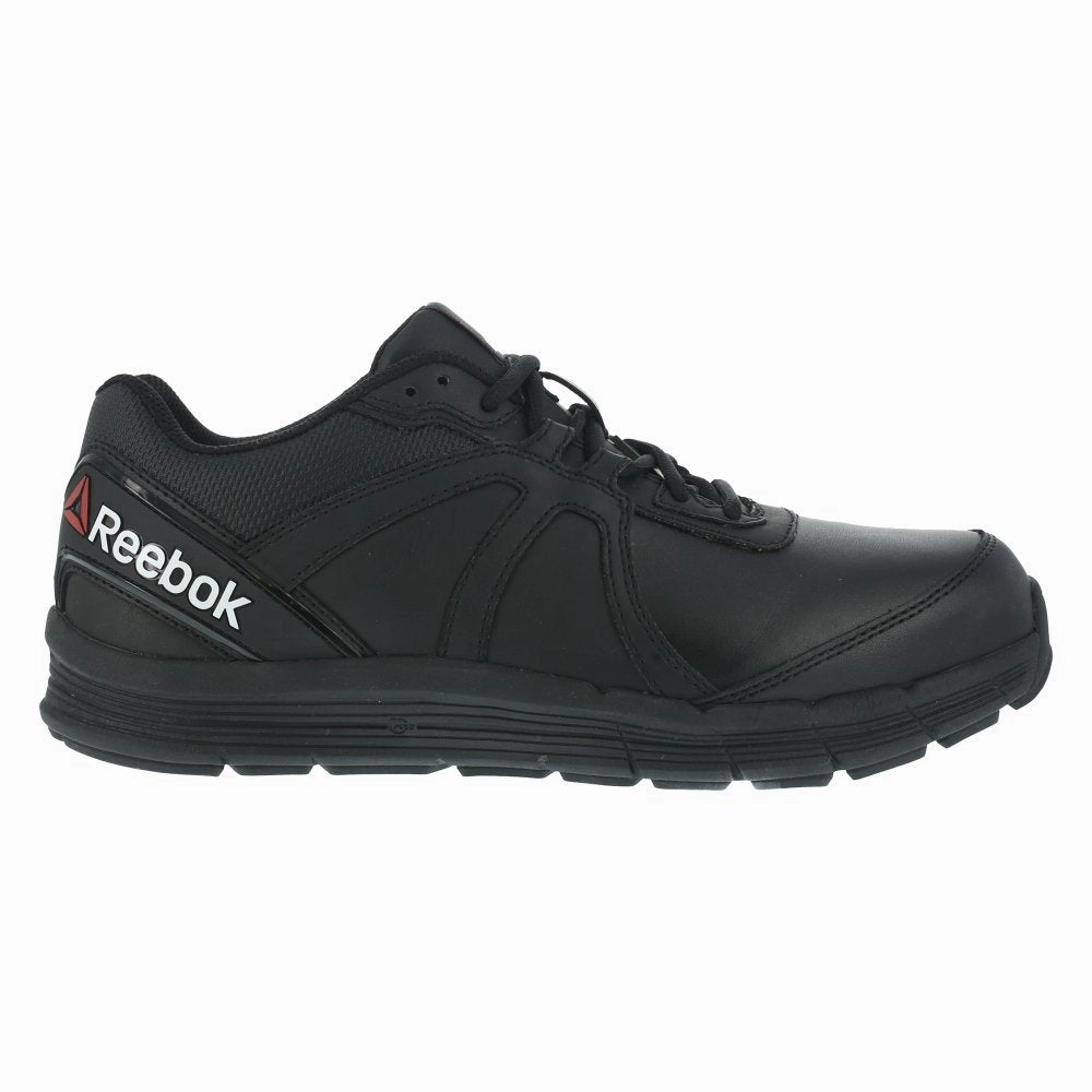 Reebok Men's Guide Performance Cross Trainer Steel Toe Ib3501 In Black Dynamic flex natural motion trail shoes