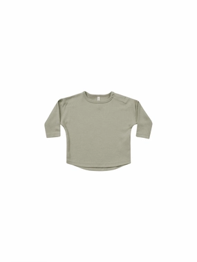 QuickDryDesign Long Sleeve Tee - Sage