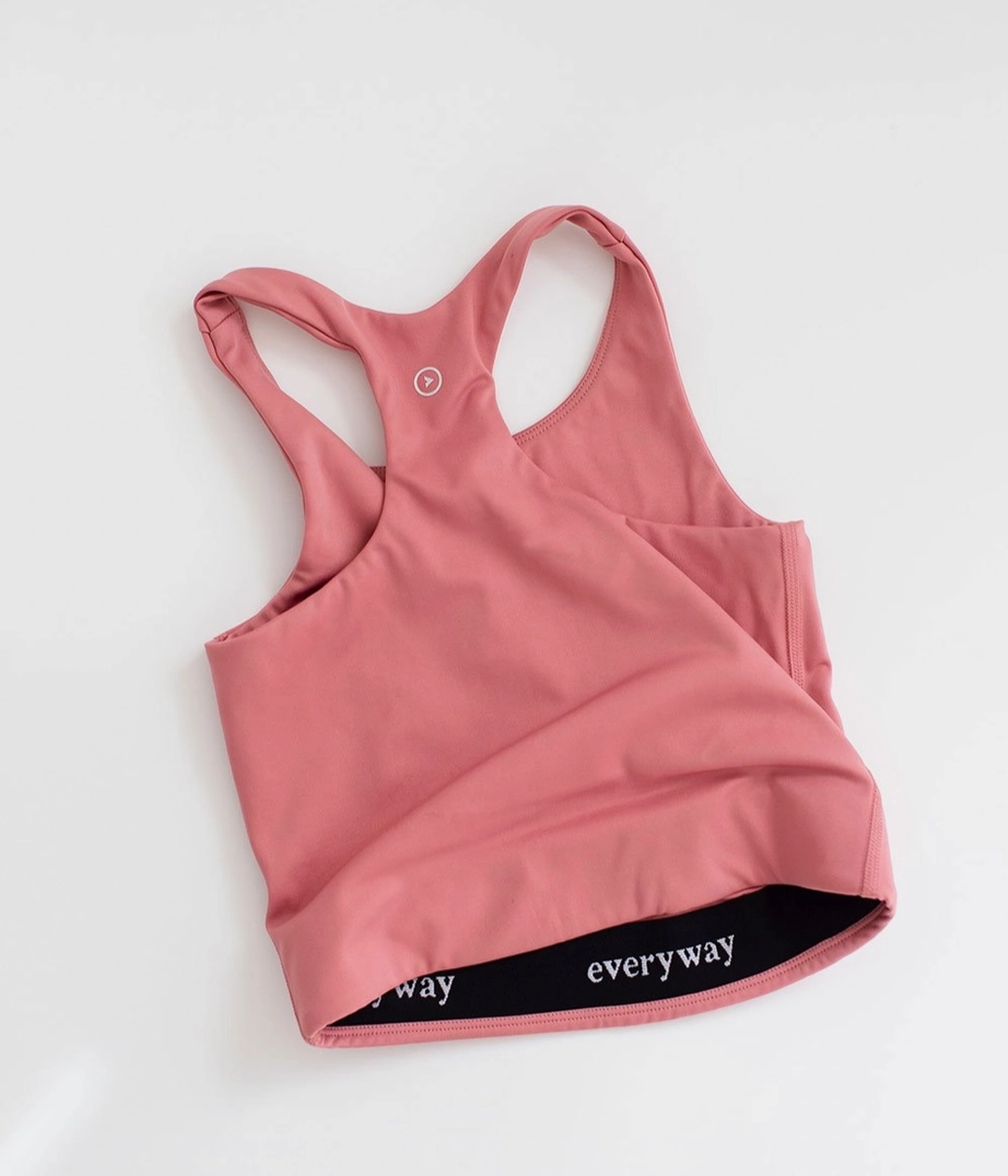 Longline Crop in Rose Beach Fit FlexFitTechnology