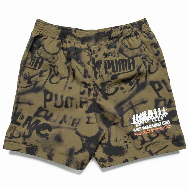 Lost Management Cities x Puma All Over Print Pants - Wild Willow Graceful Design