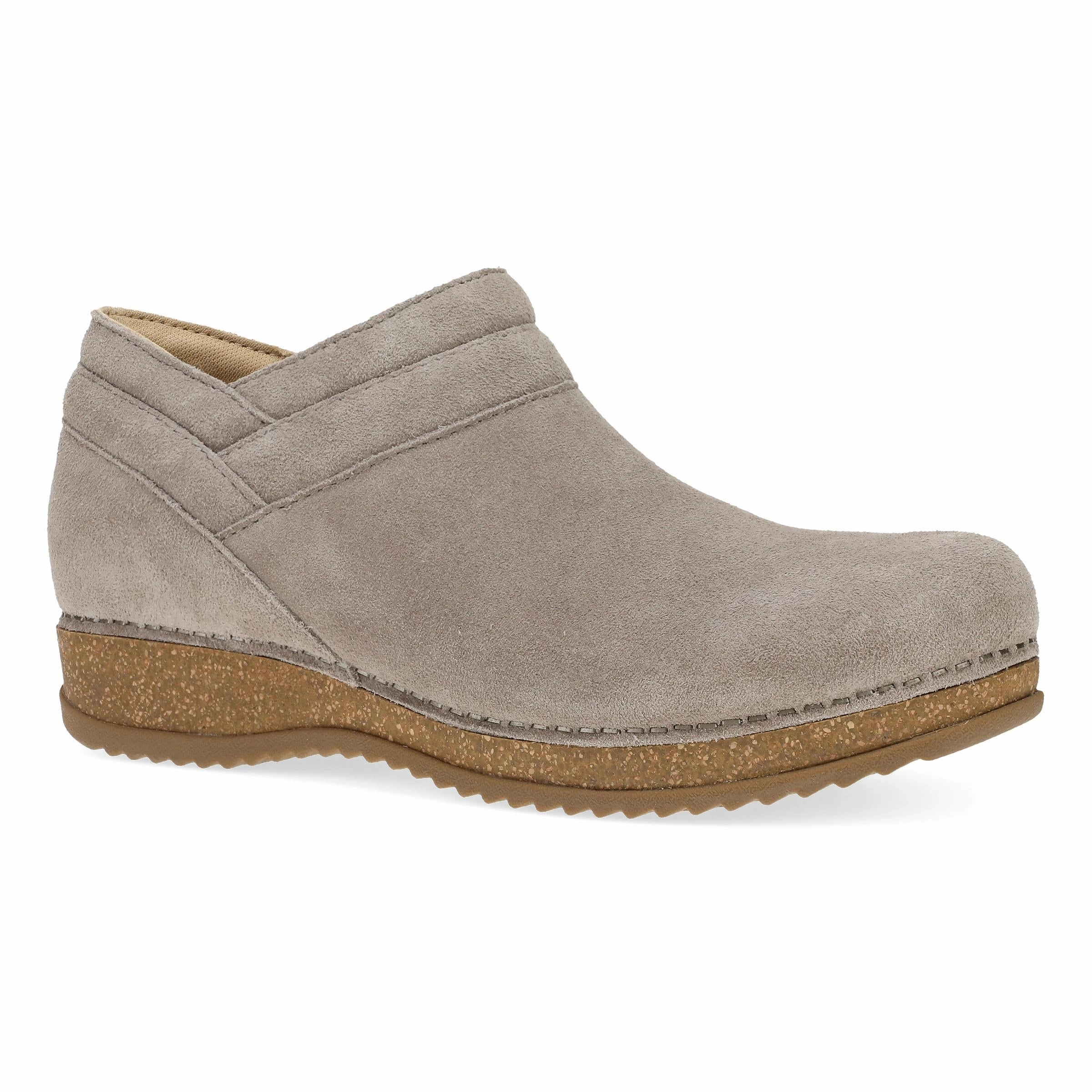 Anatomical Foot Shape Muriel Taupe Suede