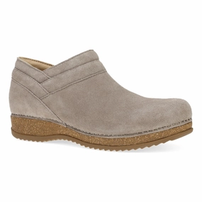 Anatomical Foot Shape Muriel Taupe Suede