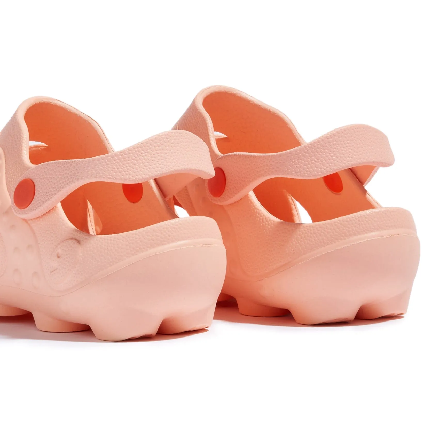 Peach Pink Octopus I Women Fashionable Beach Footwear T Strap