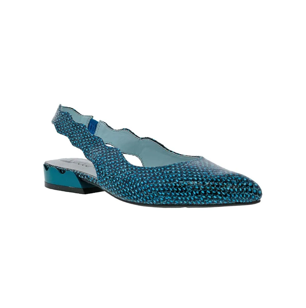 Sunrise Path Toe Fit Bellini Frolic Women Slip-on Pump Shoes In Turquoise Synthetic