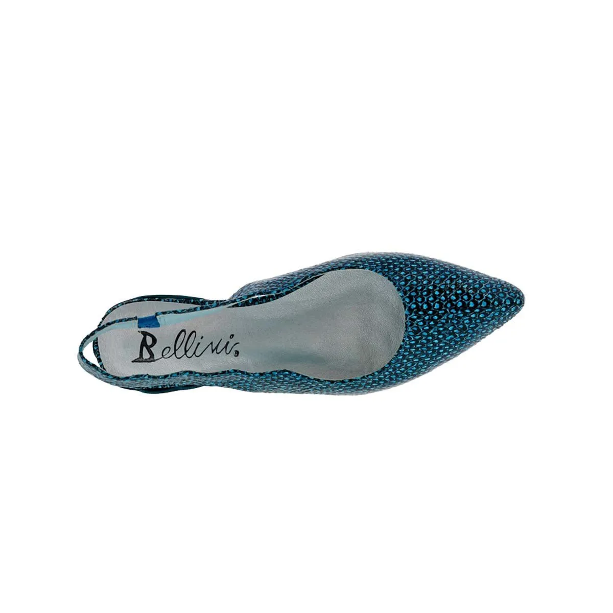 Bellini Frolic Women Slip-on Pump Shoes In Turquoise Synthetic Pure Motion Fresh Dash
