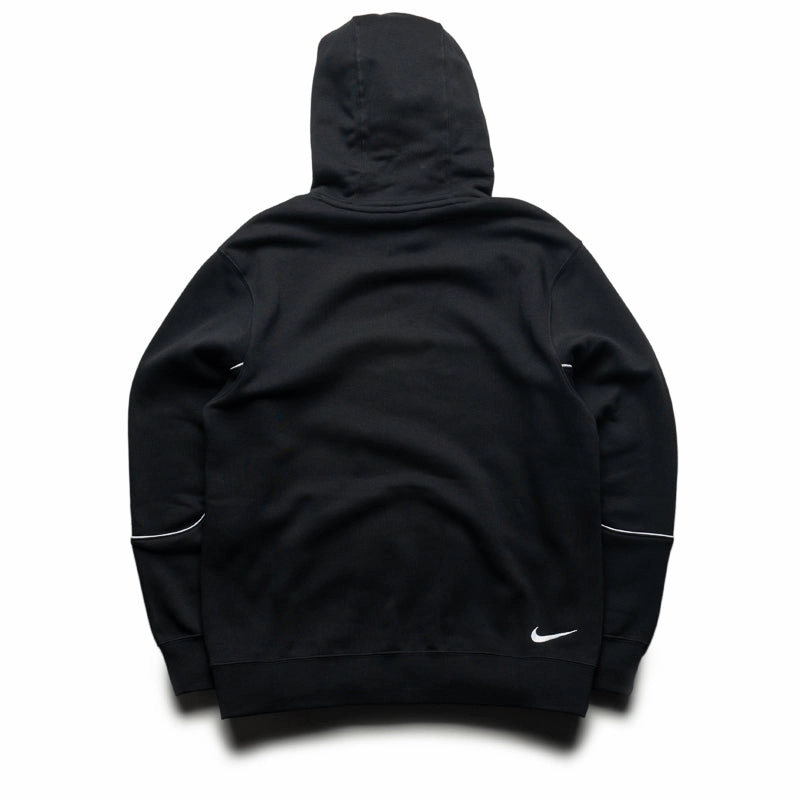 Nike Club Total 90 Soccer Pullover Hoodie - Black/White Friend Vibe Insulated Jacket