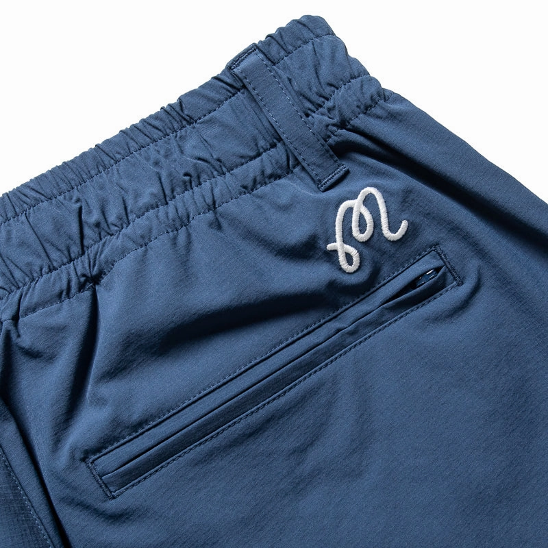 Malbon Golf Eagle Buckets Scooter Short - Navy Chic Fit Casual Sweatshirt