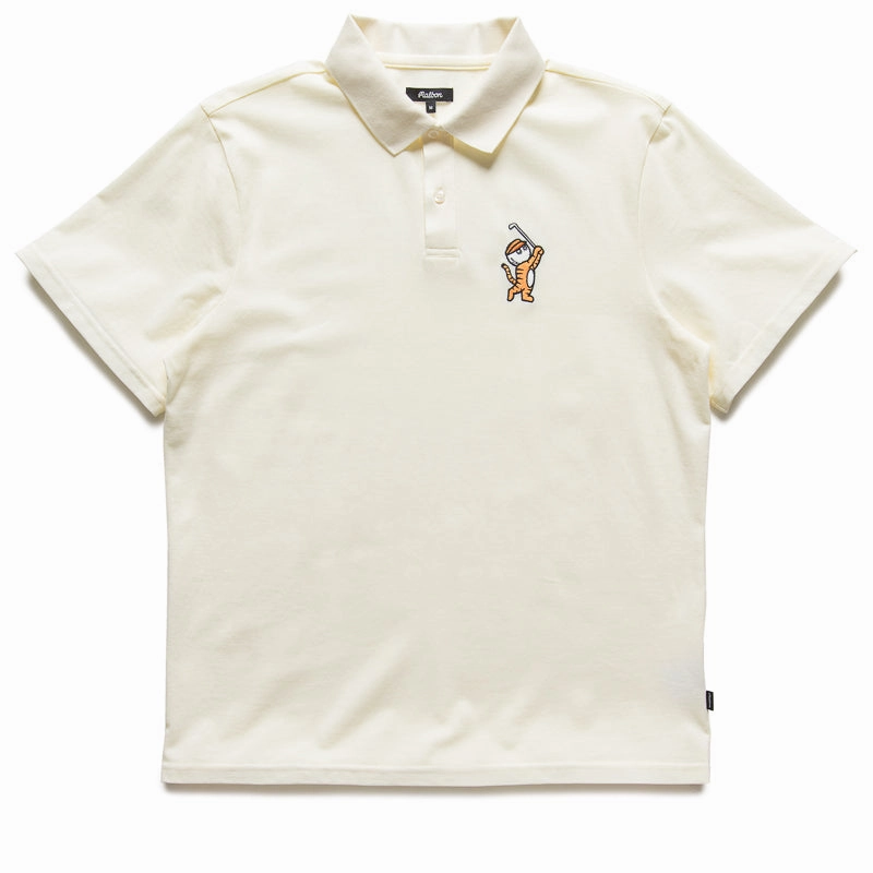 Malbon Golf Tiger Buckets Polo - Natural Sporty Shorts