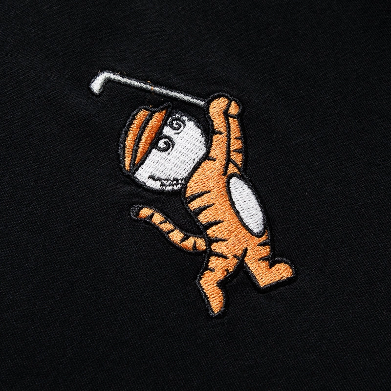 Cozy Pajamas Malbon Golf Tiger Buckets Tee - Black