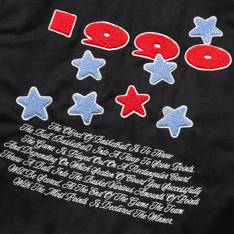 Warm Pullover Vital Core Market 1990 Varsity Jacket - Multi