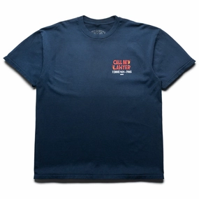 FlexFitTechnology Market x Hot Stuff Call My Lawyer Tee - Washed Blue