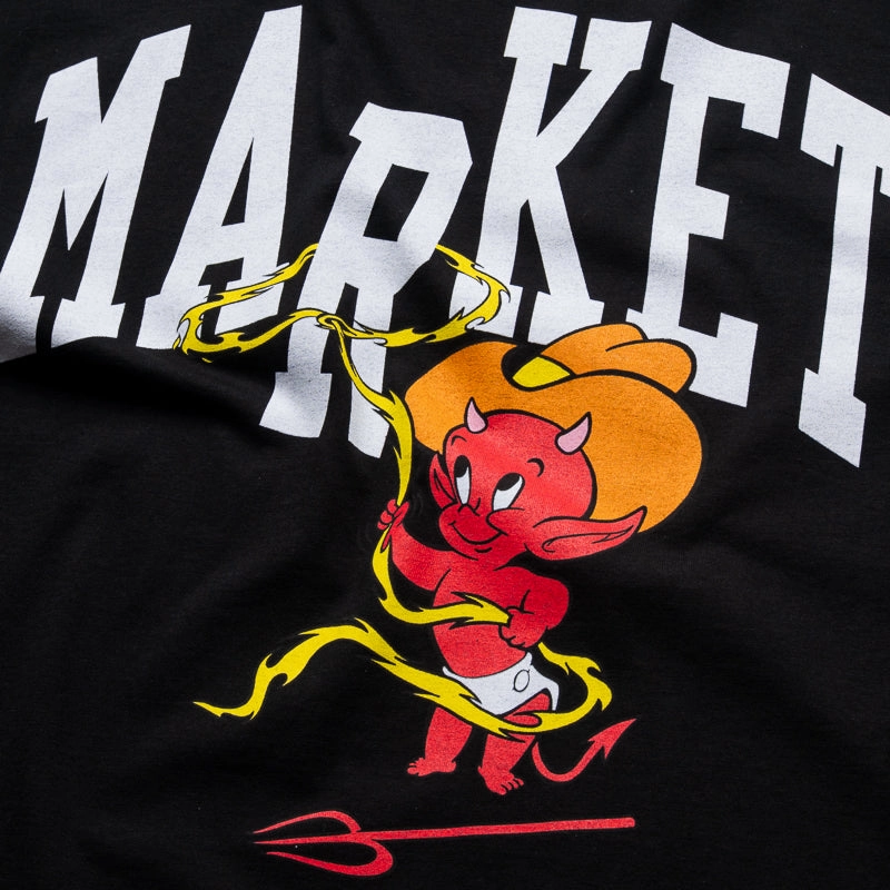 Fresh Outfit Style Urban Style Market x Hot Stuff Cowboy Arc Tee - Black