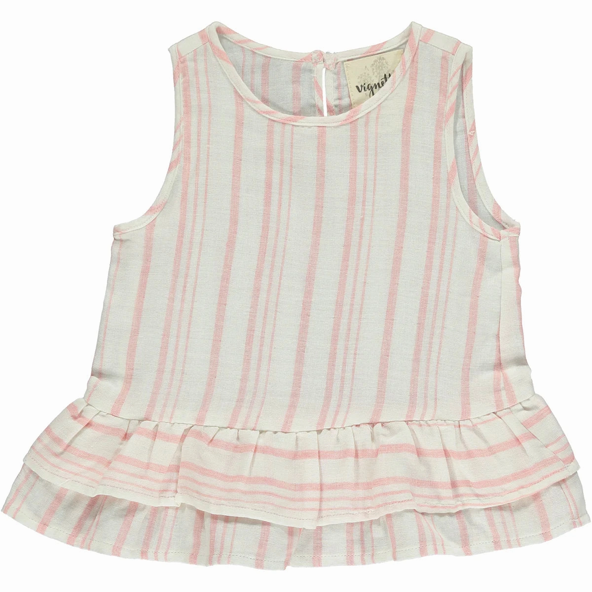 Rain Fit Amelia Tank in Pink Stripe