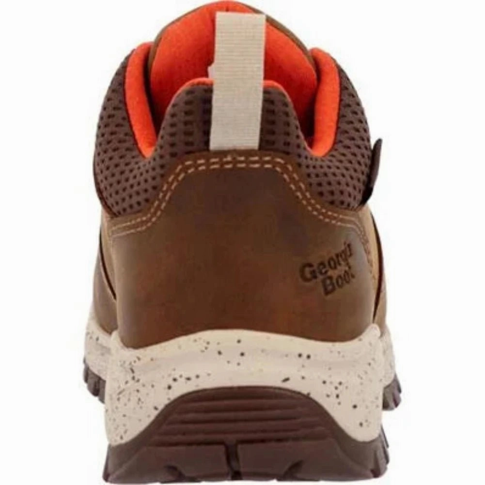 Georgia Boot Eagle Trail Women's Waterproof Oxford Hiker Boots Gb00602 In Brown Walk Easy