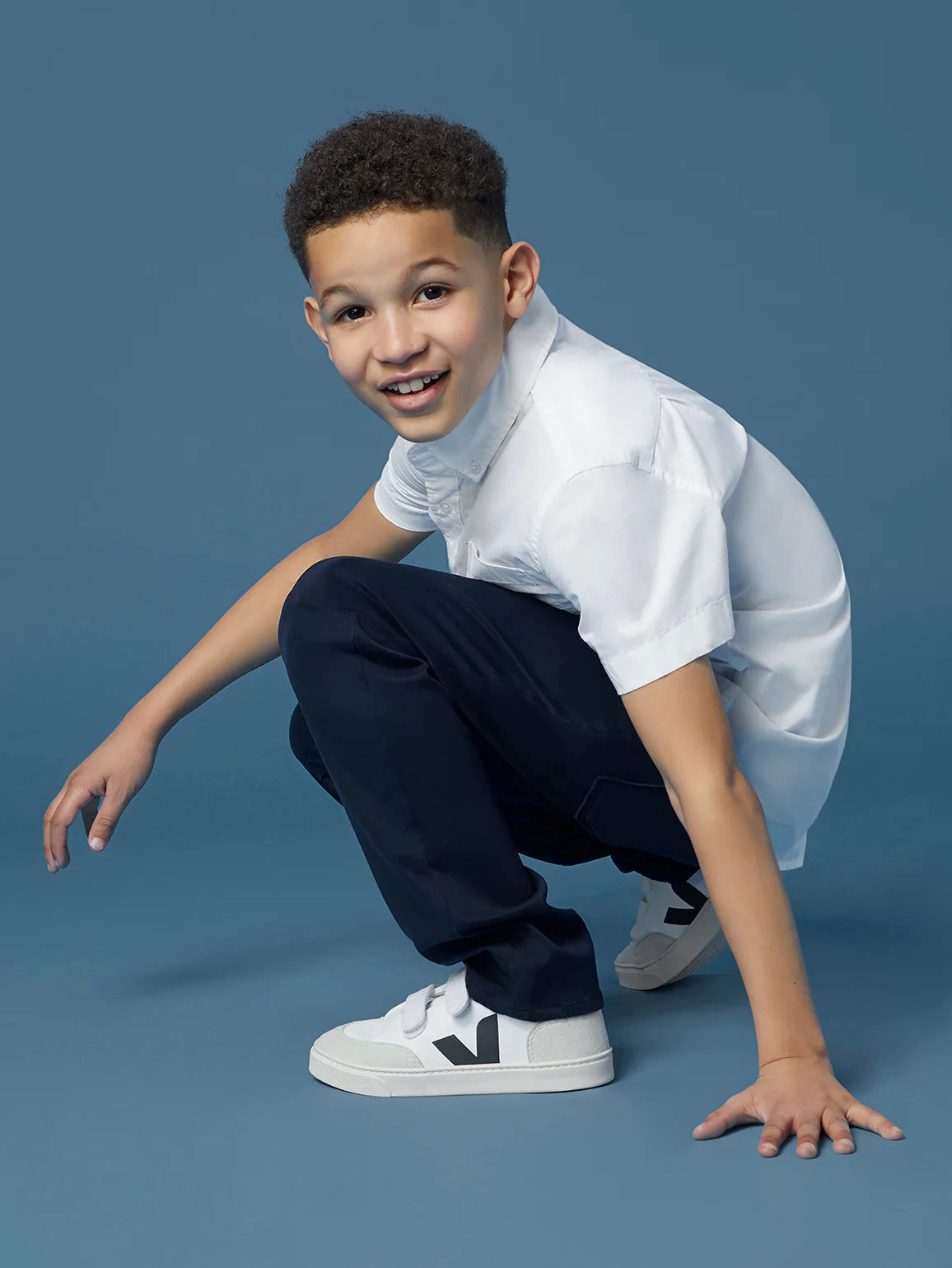 WrinkleResistant Fabric Music Mood Brady Slim Jeans | Dark Sapphire