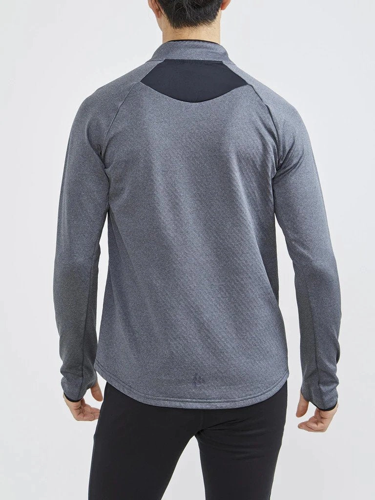 ZeroDistraction Tagless Design Men's Core Trim Thermal Midlayer