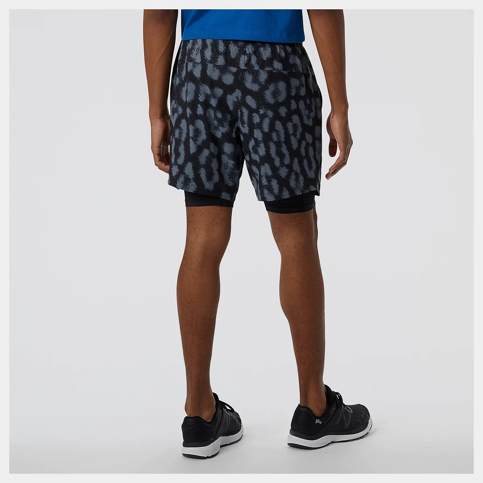 Performance-driven Abrasion Prevention Layer Men's R.W.Tech Printed 2-in-1 Short