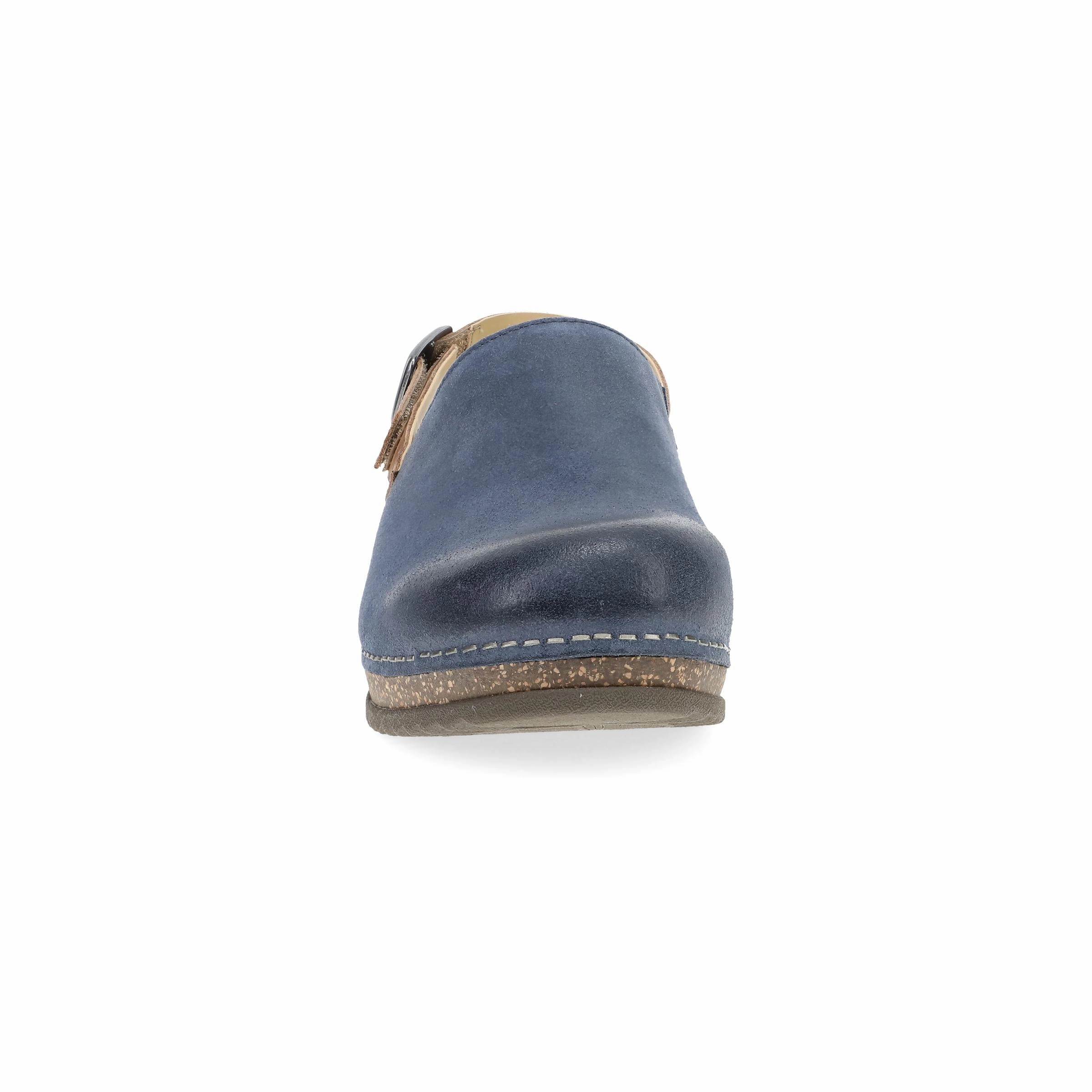 Merrin Blue Burnished Suede All Day Comfort Tech