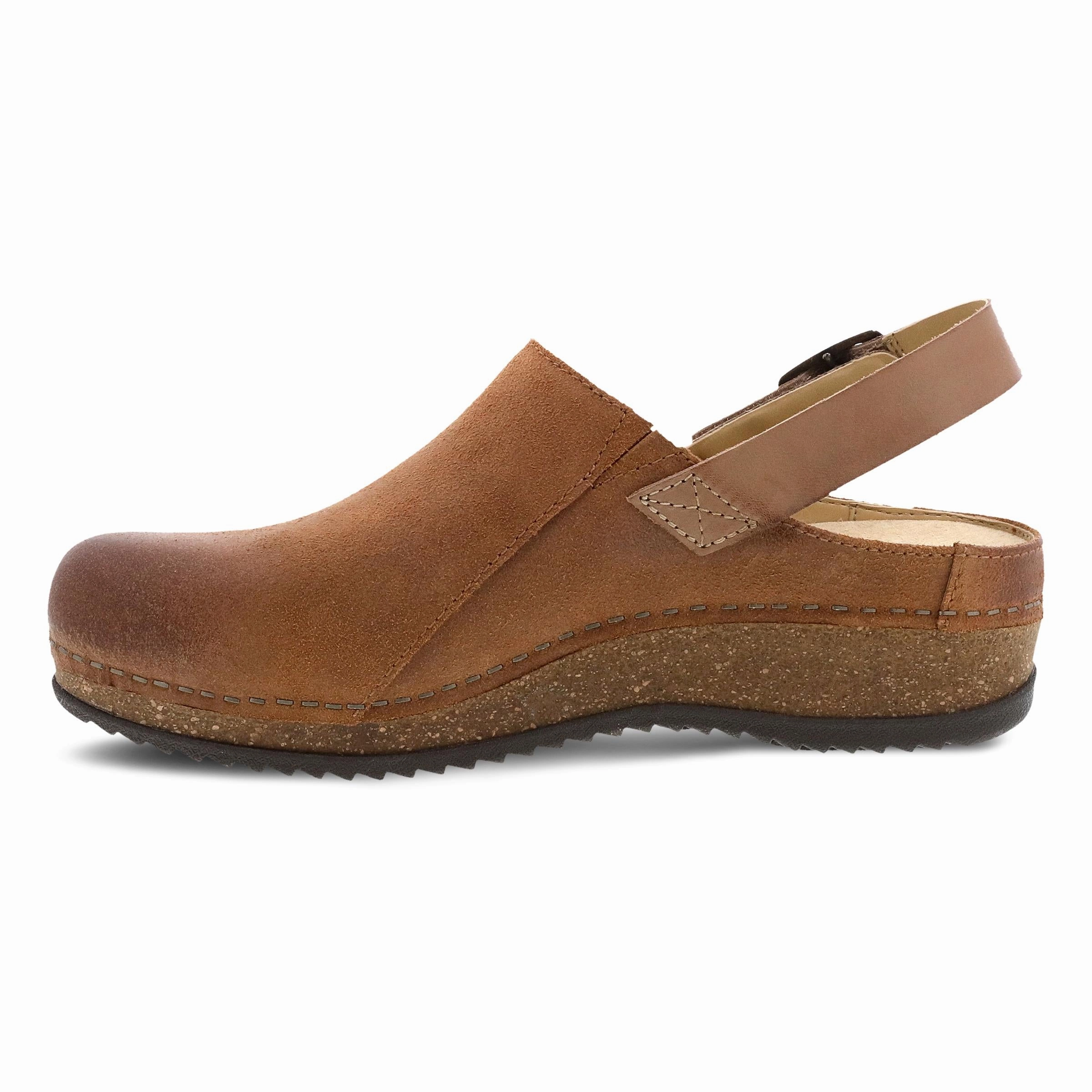 Durable Outsole Ultra Light Construction Merrin Tan Burnished Suede