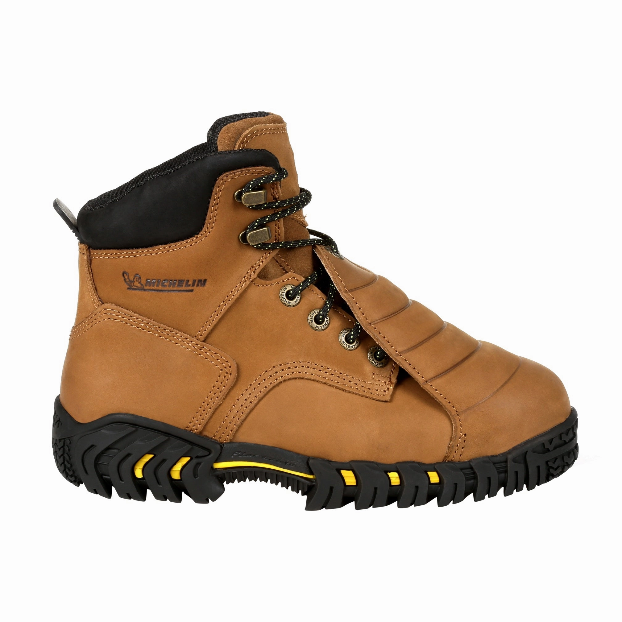 Michelin? Sledge Steel Toe Metatarsal Men's Work Boots Xpx761 In Brown Comfort Ankle Support