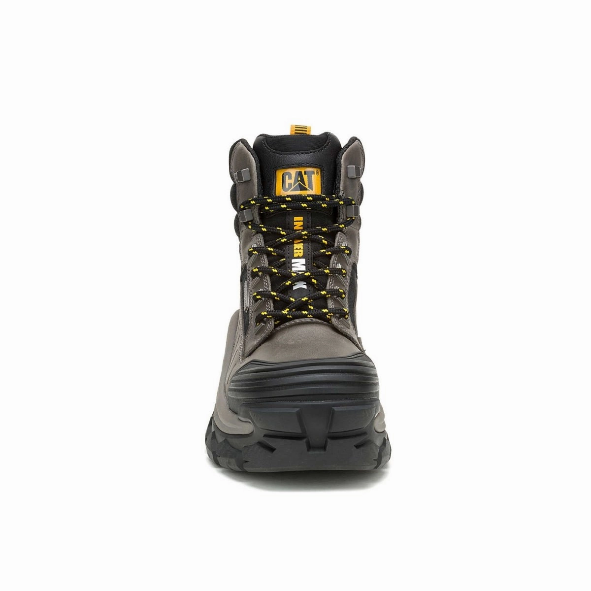 Caterpillar Invader Men's Waterproof Composite Toe Work Boot (P91730) In Gargoyle Weekend Ready