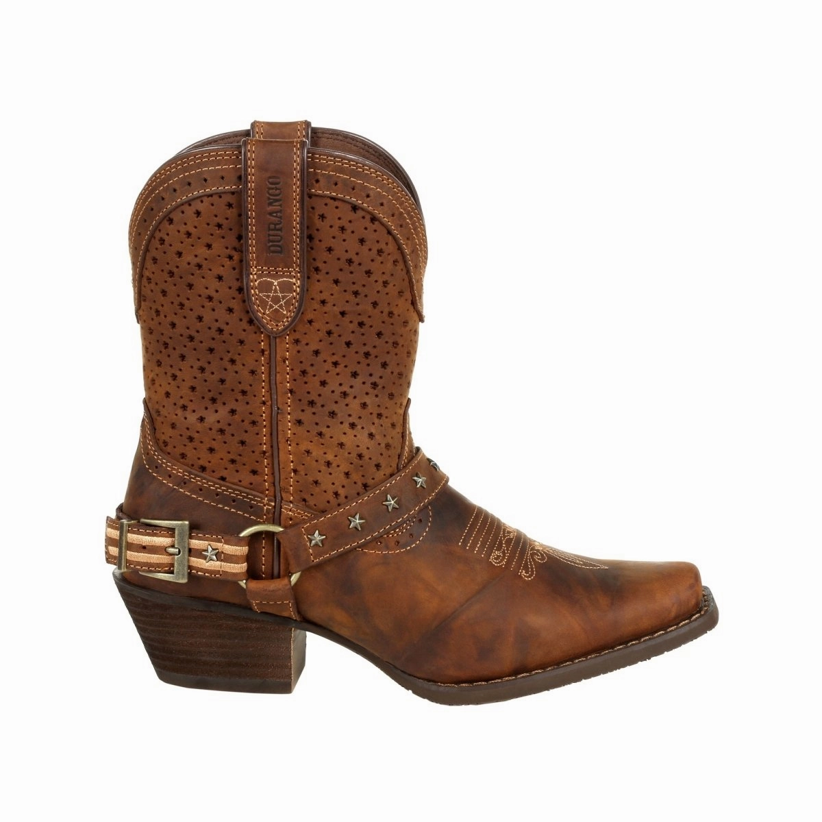 Waterproof Outdoor Trek Durango Crush Women's Ventilated Shortie Boots Drd0375 In Bomber Brown