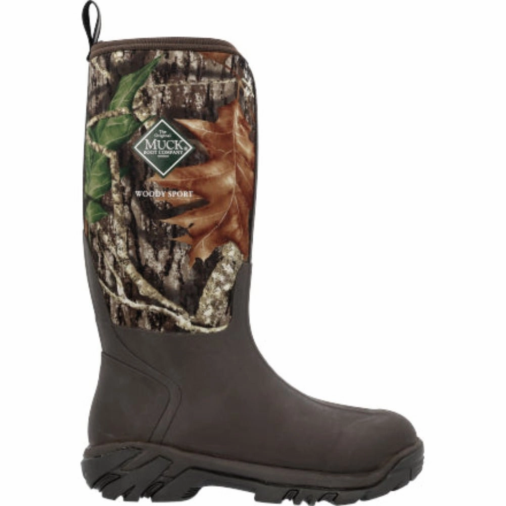 Muck Woody Men's Break-up Country? Boots Wdsmobu In Mossy Oak Sleek Fit Ready For Adventure
